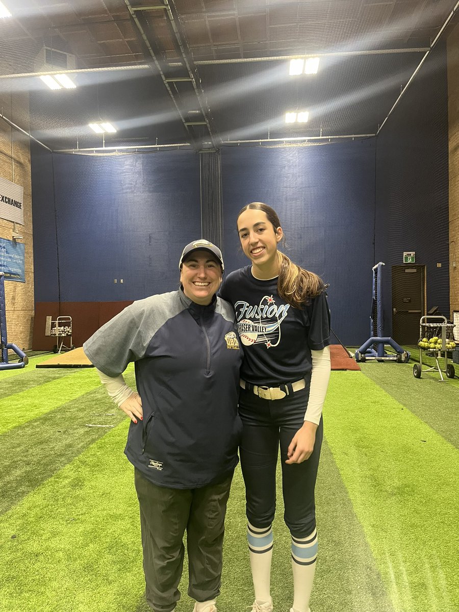 Thankful for the chance to spend my day at the UBC camp, I learned some new drills that I’m excited to utilize in my training! 
<a href="/UBCSoftball/">UBC Softball</a> <a href="/coach_jmckellar/">Jenn McKellar (she/her)</a>