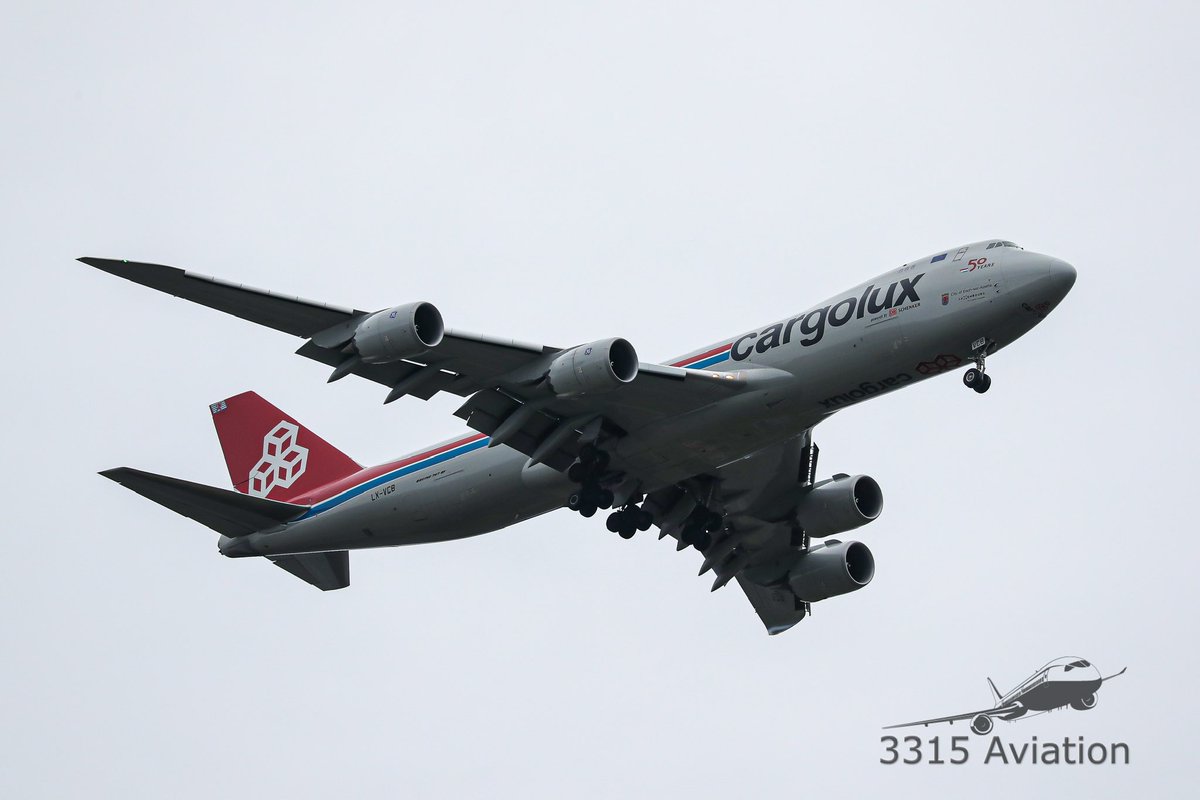 3315Aviation's tweet photo. One positive thing to come out of covid, I got to check off catching a @Cargolux_Intl 747. And I did t have to go to JFK. Just ventured to Odlin Rd and caught them on final for @FlyBGR #planegeek #planespotting https://t.co/1MgihYYZbo