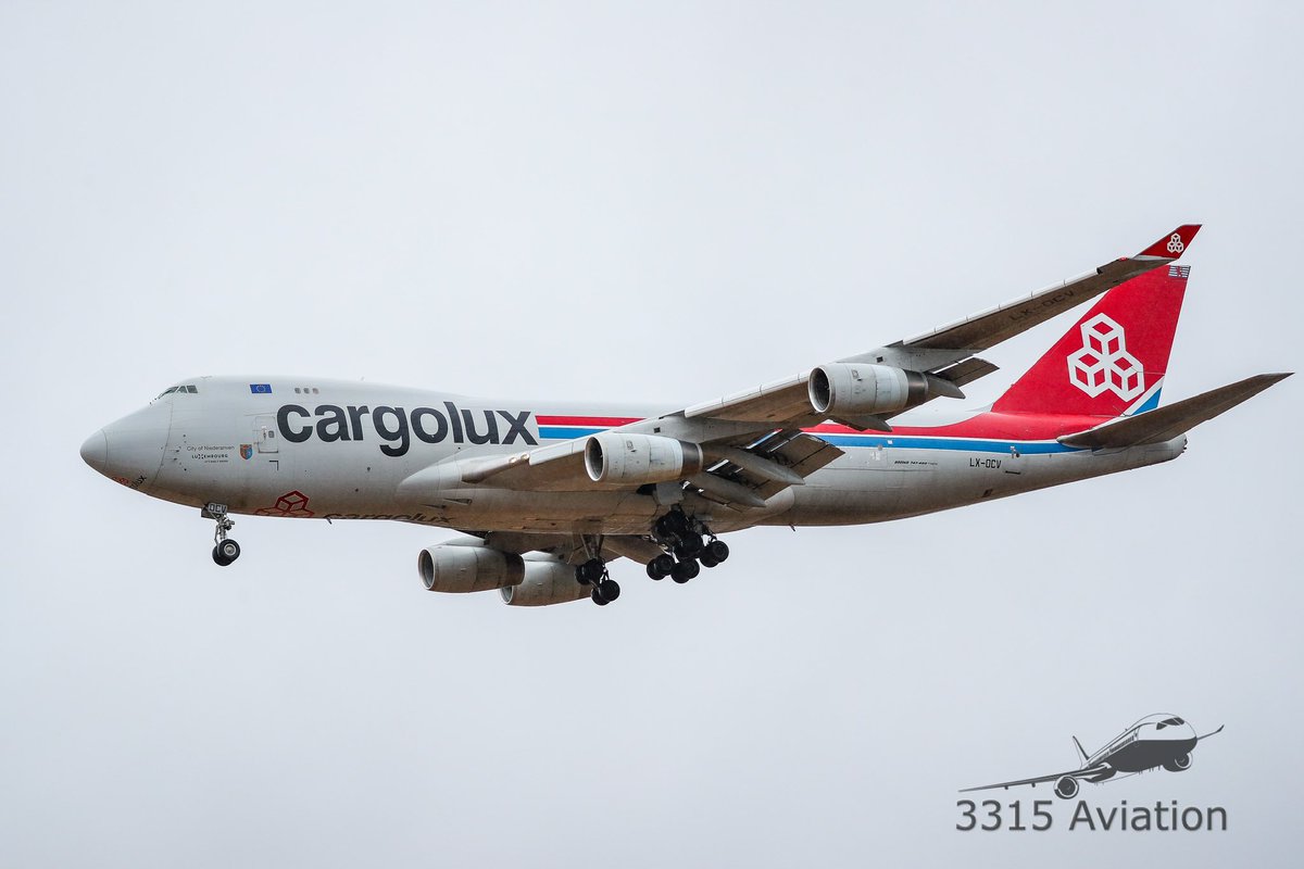 3315Aviation's tweet photo. One positive thing to come out of covid, I got to check off catching a @Cargolux_Intl 747. And I did t have to go to JFK. Just ventured to Odlin Rd and caught them on final for @FlyBGR #planegeek #planespotting https://t.co/1MgihYYZbo