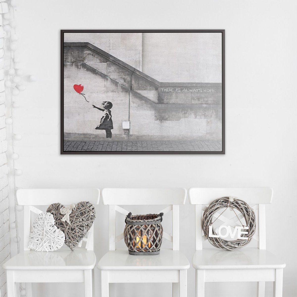 popcanvasco's tweet photo. a simple yet powerful reminder of hope. this iconic artwork brings meaning and depth to your space.
#bansky #streetartstyle #contemporaryart #interiordesign #urbanartdecor #artforsaleonline #emotionaldesign #boldsimplicity #popart #painting #graffiti #artist #illustration https://t.co/TNKZv9MOPB