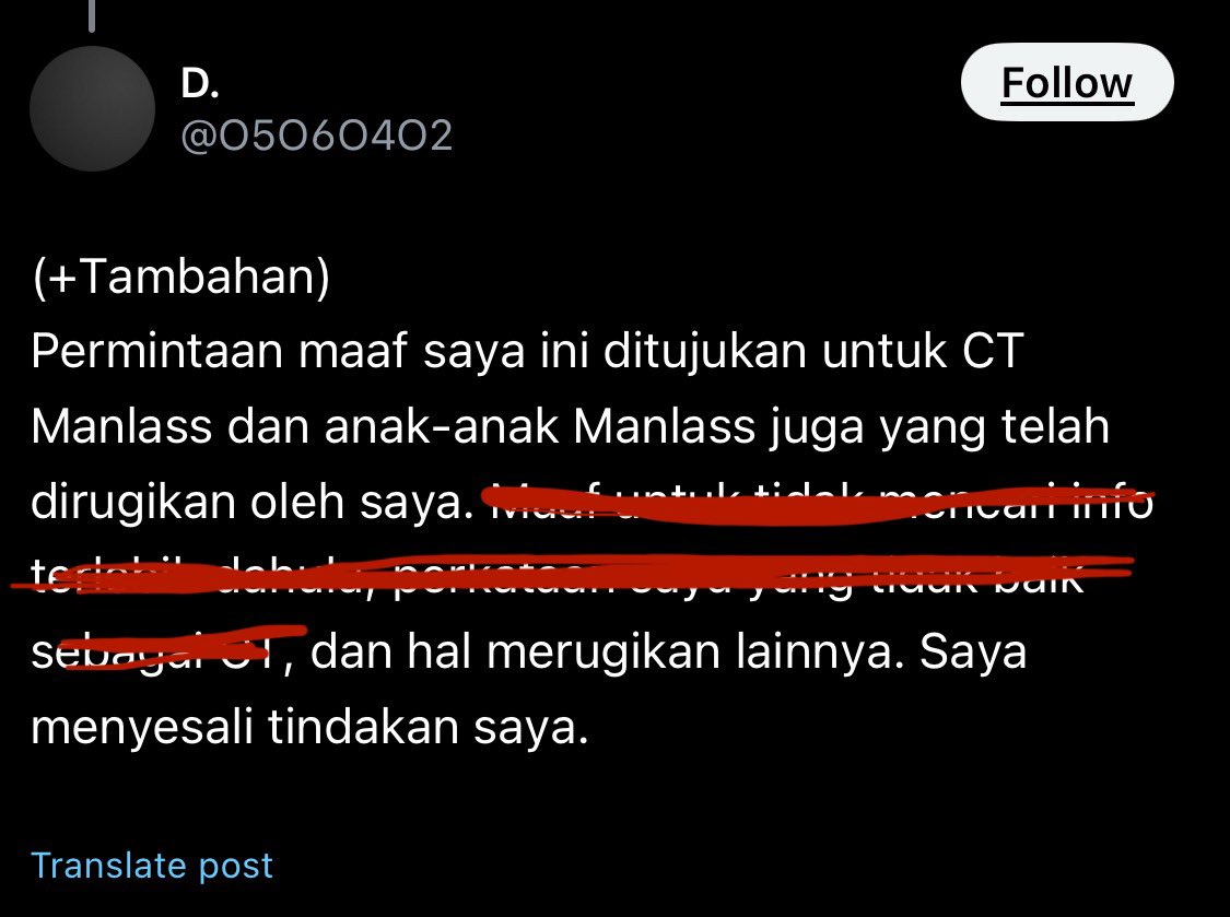 barenciagas's tweet image. Let me fix it, this one. Sampai sini aja saya rasa cukup ya Dev. Gak perlu cari info info apapun cause you don’t need to. Ini mewakili para CTs lain.