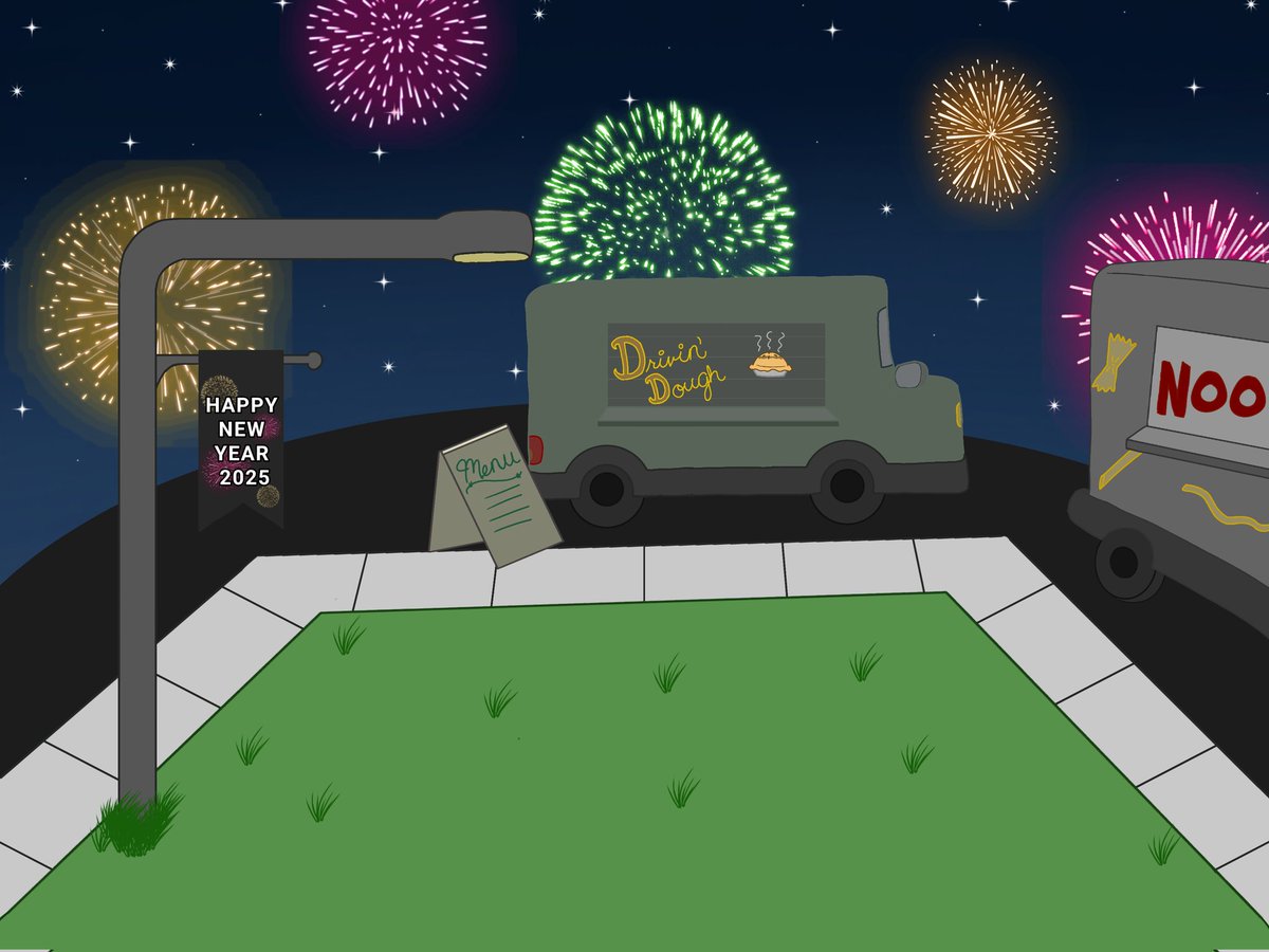 CouatlQueen's tweet photo. //for anyone that wants to participate, I made a couple backgrounds- one is a couple of the food trucks, the other is the backdrop for photo booth- so if you want to use them for backgrounds, please feel free!

The hashtag will be #NewYearCountdown2024PV https://t.co/oOZxmqXdk4