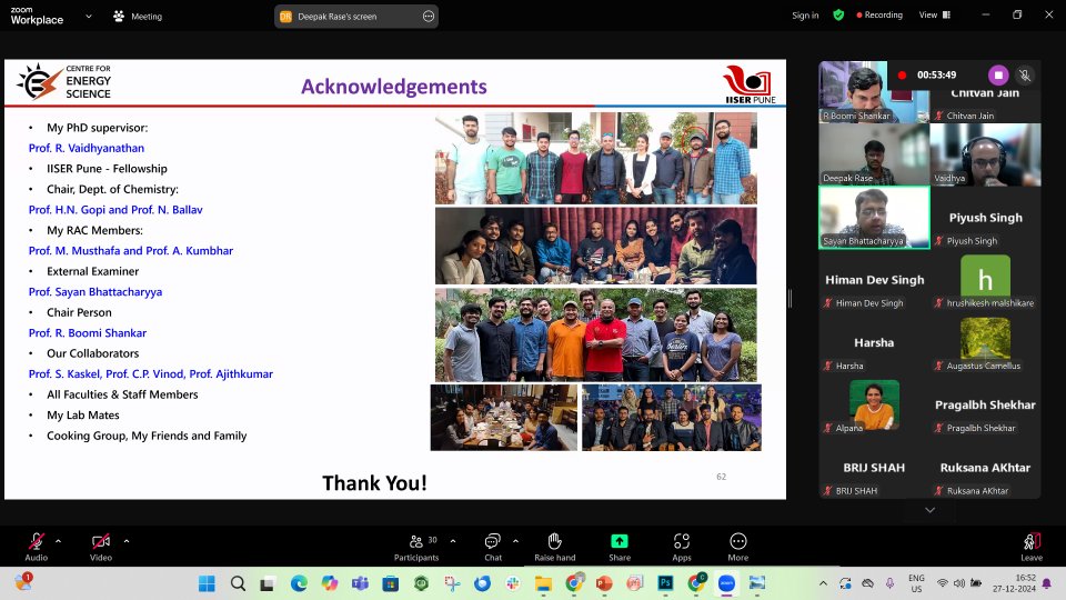 Dr. Deepak Rase (@deepak_rase) on Twitter photo PhD Done!!! I've defended my PhD thesis! I'm beyond grateful for the love, support, and guidance (<a href="/RamanathanVaid1/">Ramanathan Vaidhyanathan</a> ) I received along the way. Thanks to each and every one of you! <a href="/APM_lab_IISER_P/">ADVANCED POROUS MATERIALS LAB</a> <a href="/IISERPune/">IISER Pune</a> PhD Done!!! I've defended my PhD thesis! I'm beyond grateful for the love, support, and guidance (<a href="/RamanathanVaid1/">Ramanathan Vaidhyanathan</a> ) I received along the way. Thanks to each and every one of you! <a href="/APM_lab_IISER_P/">ADVANCED POROUS MATERIALS LAB</a> <a href="/IISERPune/">IISER Pune</a>