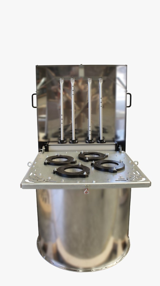 Bulkquip's tweet photo. New to Bulkquip, Airfill 36 Silo Vent, 36m2 Filter Area, Stainless Steel Lid, Body and Seal Plate on a 800mm Footprint.
https://t.co/U6bMskspa7
#ozb #ozbglobal #batchingplant #concreteplants #siloequipment #conveyors #screwconveyors #cementscrewconveyors #tubulartypescrewconve... https://t.co/ZkWD4QPJ5s