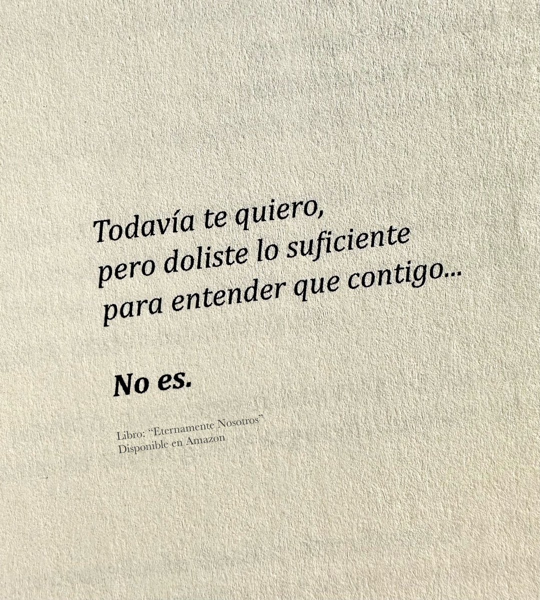 JaiiWriter's tweet photo. Libro: “Eternamente Nosotros” 📗 https://t.co/C3qwpzf1JM