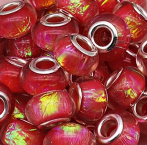 ruby_redsky's tweet image. red bead charms  available now