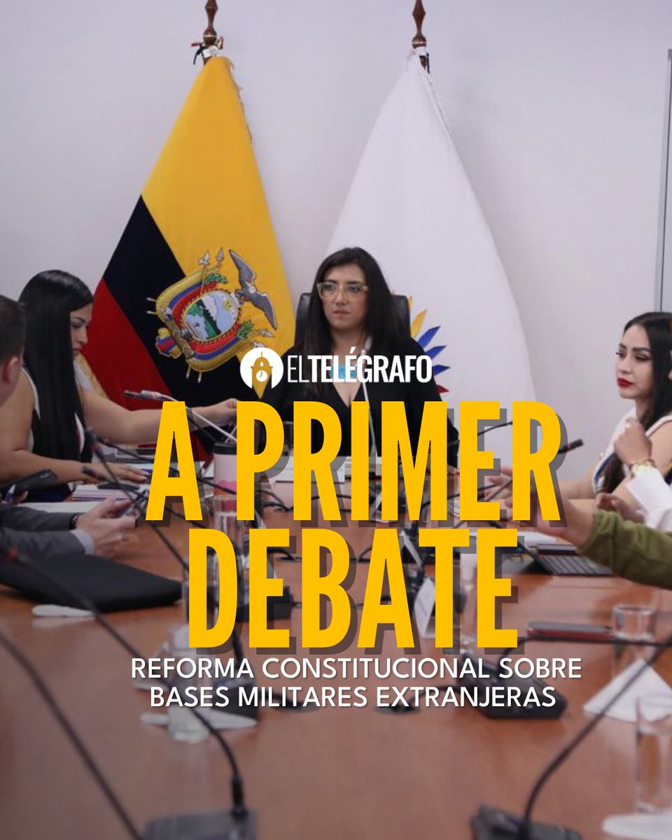 #Nacionales | Comisión Ocasional aprobó informe para primer debate sobre reforma a la Constitución para permitir operación de bases militares extranjeras en el país.
#LéaloEnET: is.gd/8LjclM