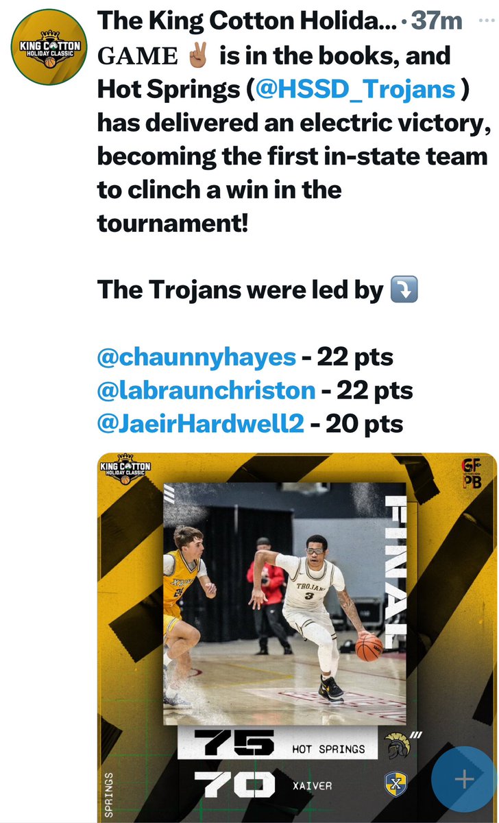 Let’s Go Trojans 
<a href="/labraunchriston/">labraunchriston</a> <a href="/Christon_LaJuan/">LaJuan Christon</a> <a href="/jhazed3/">Haze</a> <a href="/TheKingCottonHC/">The King Cotton Holiday Classic</a>