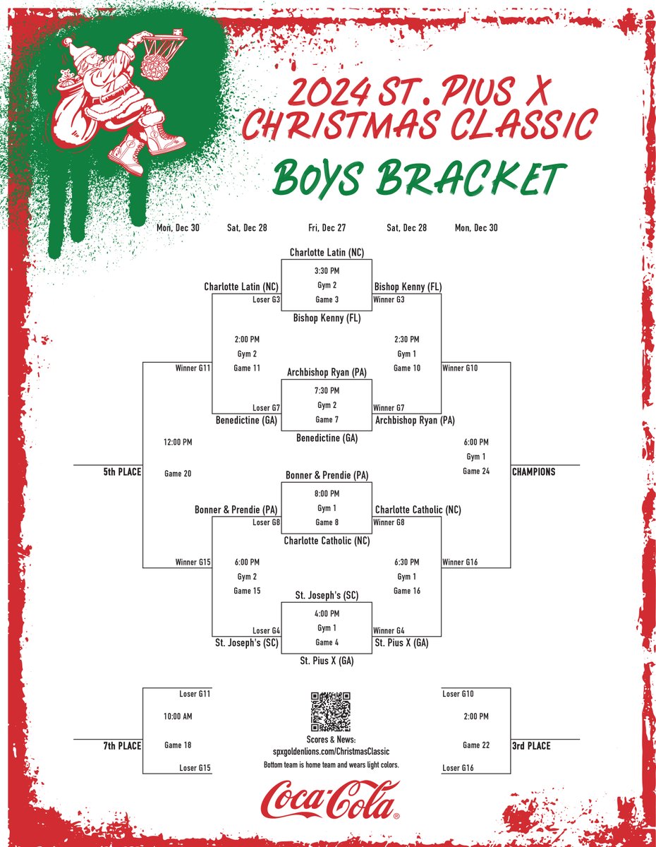 St. Pius X Christmas Classic tweet media