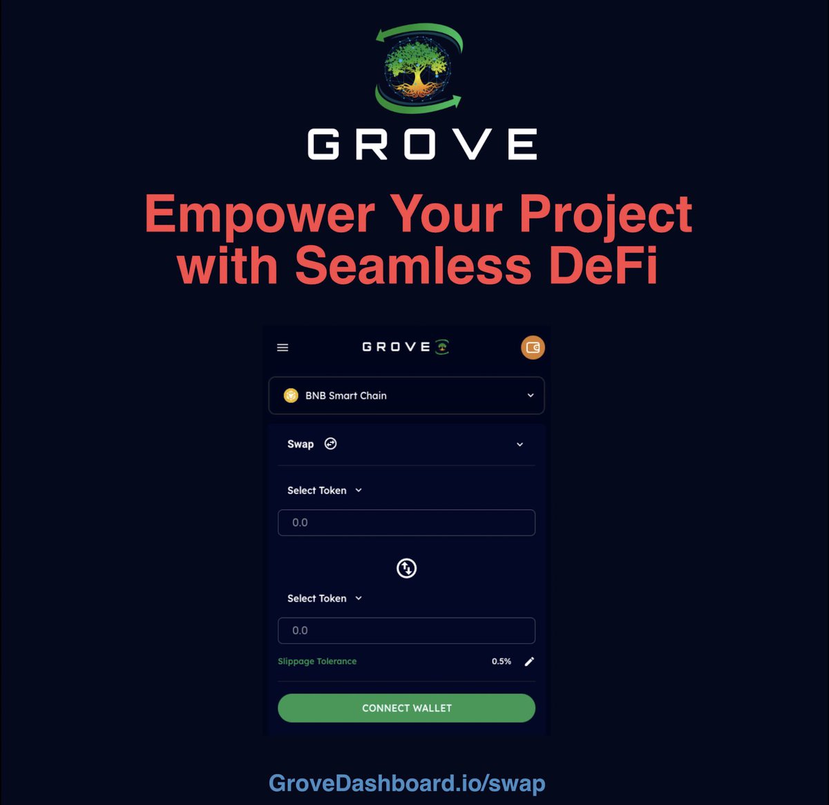 GroveCoin Official tweet media