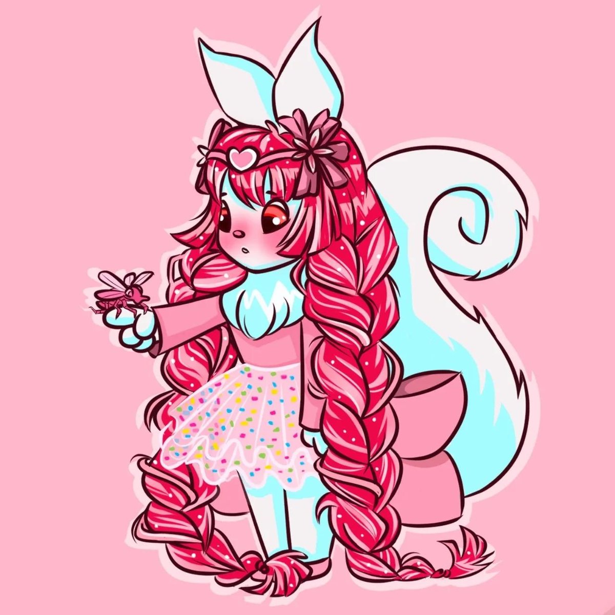 Hiboobunny's tweet photo. ✨Art giveaway✨

To enter: 
 
♡ Follow me 
♡ RT this post  (No QRT's) 

The winner will receive a full body art! It could be you with your pet, your Neopet, Pokémon, anything!
~ ends January 26nd 

Comment your OC below, who knows, you might get a little doodle 💜 https://t.co/BleJ7wJUqQ