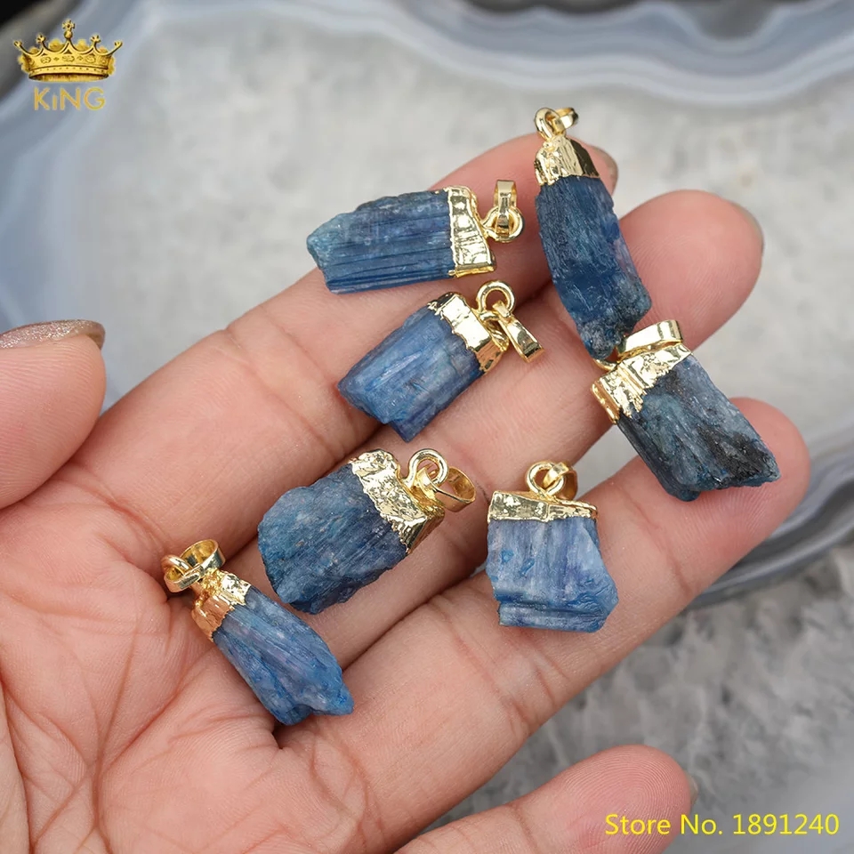 ruby_redsky's tweet image. kyanite pendant necklaces #gemstones