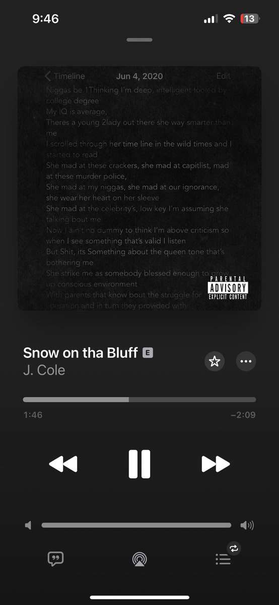 One of his more underrated songs