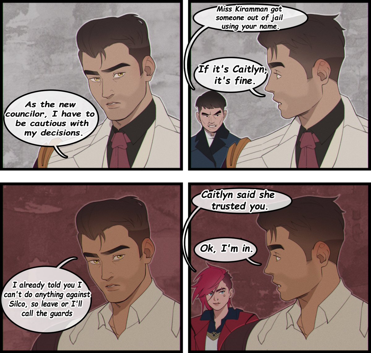 OmyChan2's tweet photo. I bet Caitlyn wasn't as spoiled by her parents as she was by her big brother, because Jayce couldn't say no to her

#Arcane #Caitlyn #Jayce https://t.co/3iOFbwBoIF