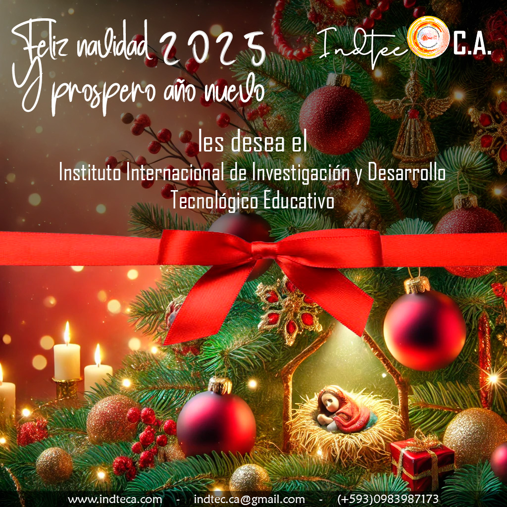Estimados miembros y autores:

Aprovechamos la ocasión para desearles una Feliz Navidad y un próspero Año Nuevo 2025, esperando que estas festividades estén llenas de paz, reflexión y gratos momentos en compañía de sus seres queridos.

Reciban un cordial saludo.