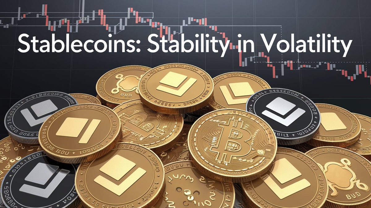 ProfitPathIns's tweet photo. Stablecoins (USDT, USDC, BUSD) 💵 = Stability in volatility 🌊
Use them to park profits or reduce exposure during market dips. But remember, not all stablecoins are created equal—research! 📖
#Crypto101 https://t.co/sgOYfKcVGq