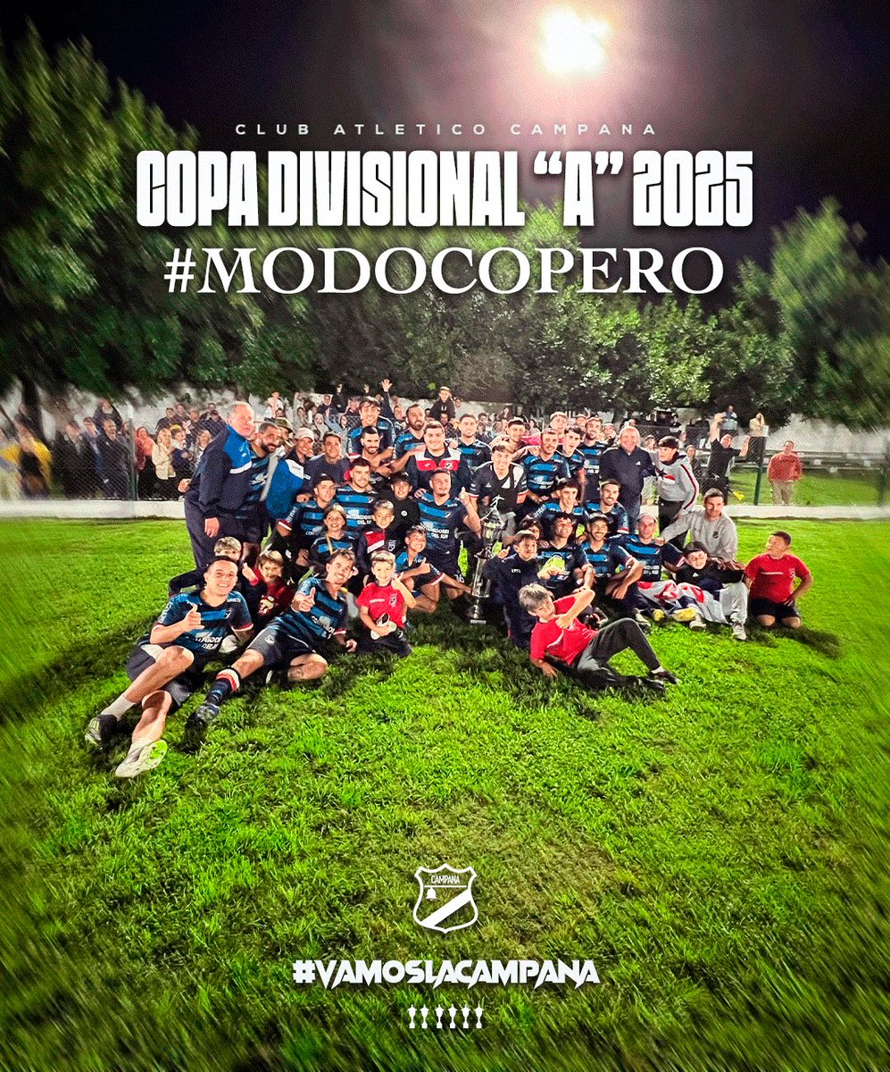 En representación de la ciudad de Libertad, el Club Atlético Campana va 👊🏻