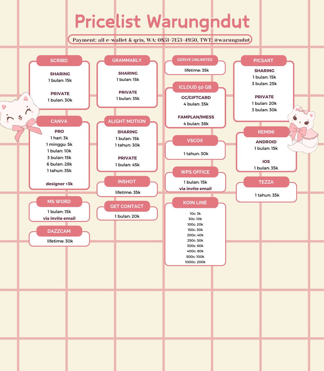 baaoobei's tweet image. Jangan lupa jajan di @warungndut