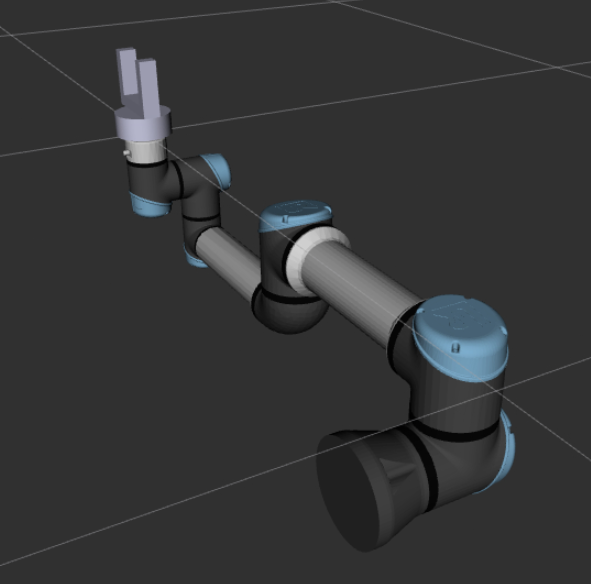 mattadc's tweet image. Day 13 learning robotics and ros. Successfully modified a standard robot by adding my own custom gripper. Really enjoying Xacro as a method for chaining existing components, but also as a way for simplifying repeated operations, like inertia blocks, within existing robot models.