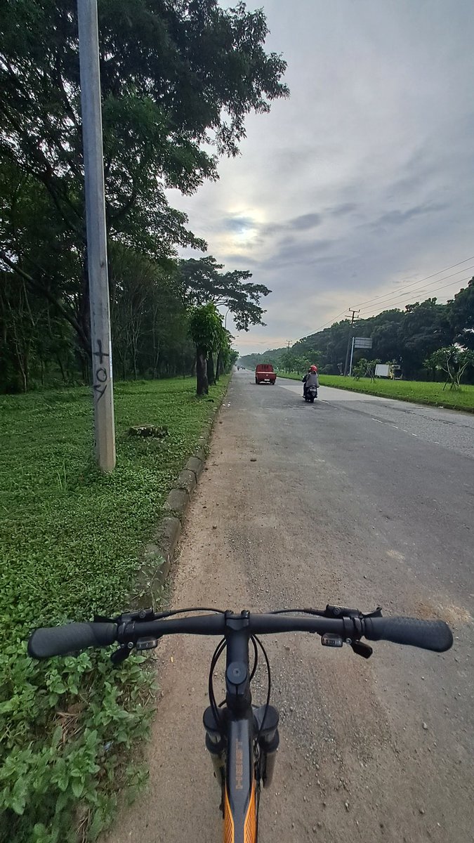 fattahalf's tweet photo. Today I cycle 34 km and see rivers, trees, and met this og. https://t.co/kxlfIeF8hR