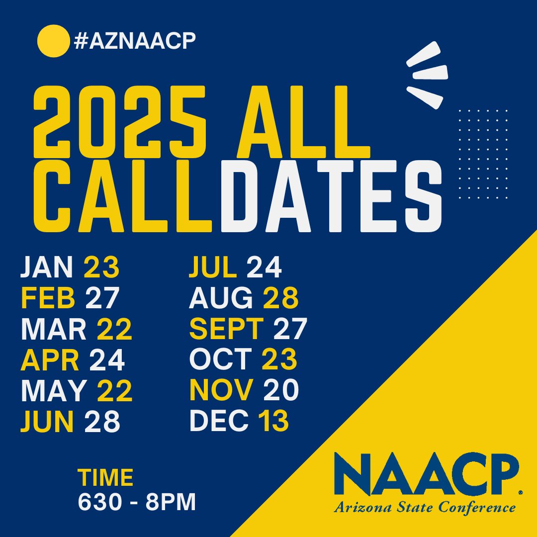 Arizona NAACP State Conference tweet media