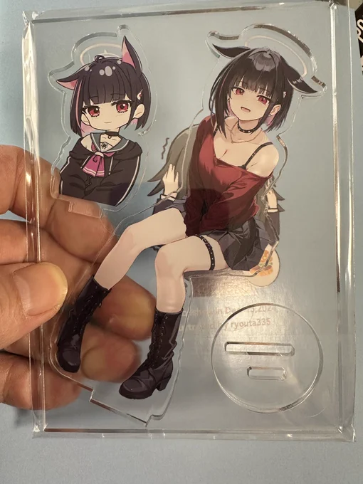 カズサのアクスタもデカすぎるッピ!
