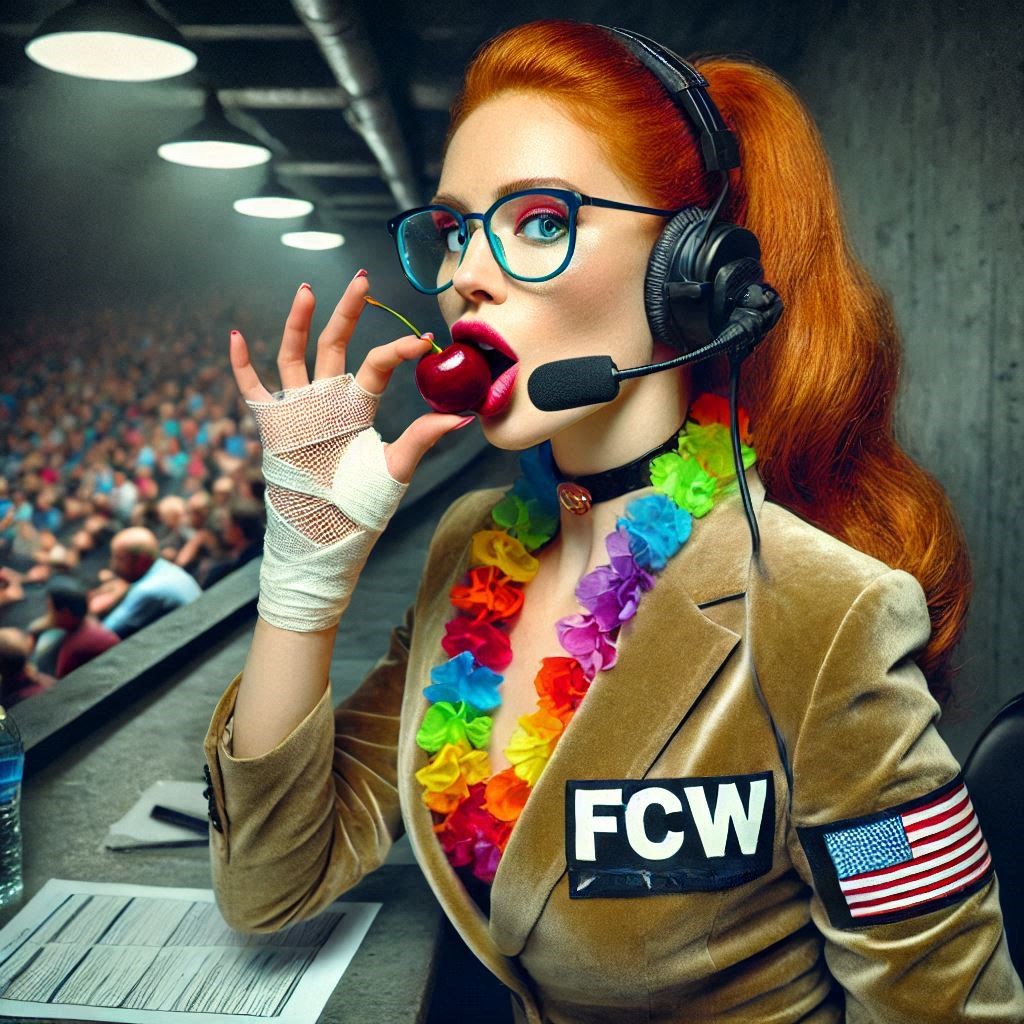 DatsAzzyVebbins's tweet photo. New Years Eve will certainly be poppin' when I cross one more name off my #DreamDanceList at FCW (@The216B1tch) #BTF4. It's gonna be a cherry concerto bein' Emma Luna's (@EmmaLunaGoRound) first-ever professional opponent. Soon I'll check da toaster. Triumph tastes temptin' tart. https://t.co/QfoV5J4tFh