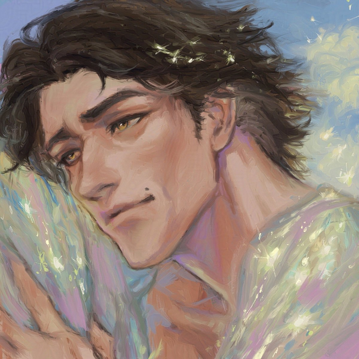 타르트님(@ rottentart82)께 커미션 넣은 제빅 엔딩 이후 if 두상 보실 분..... #Jayvik 
행복은 멀리 있지 않다
lovers forever...