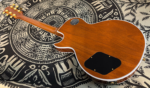 Gibson Custom Shop 1968 Les Paul Custom 7A Quilted Maple-Chablis