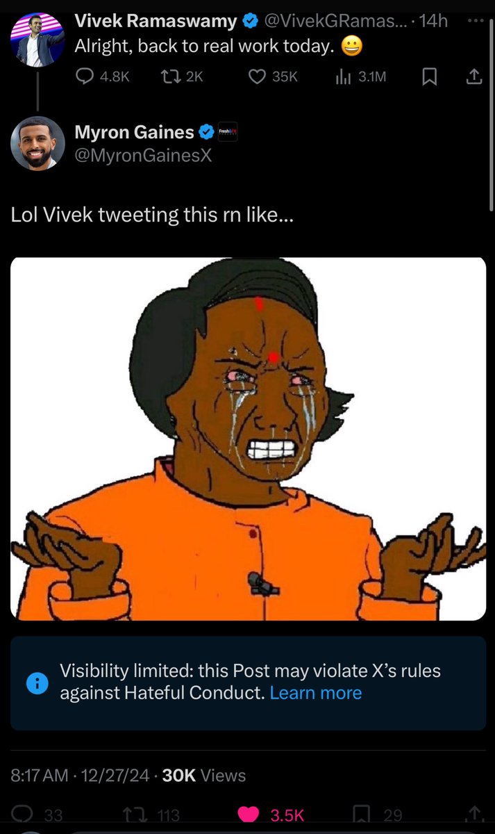 Myron Gaines tweet media