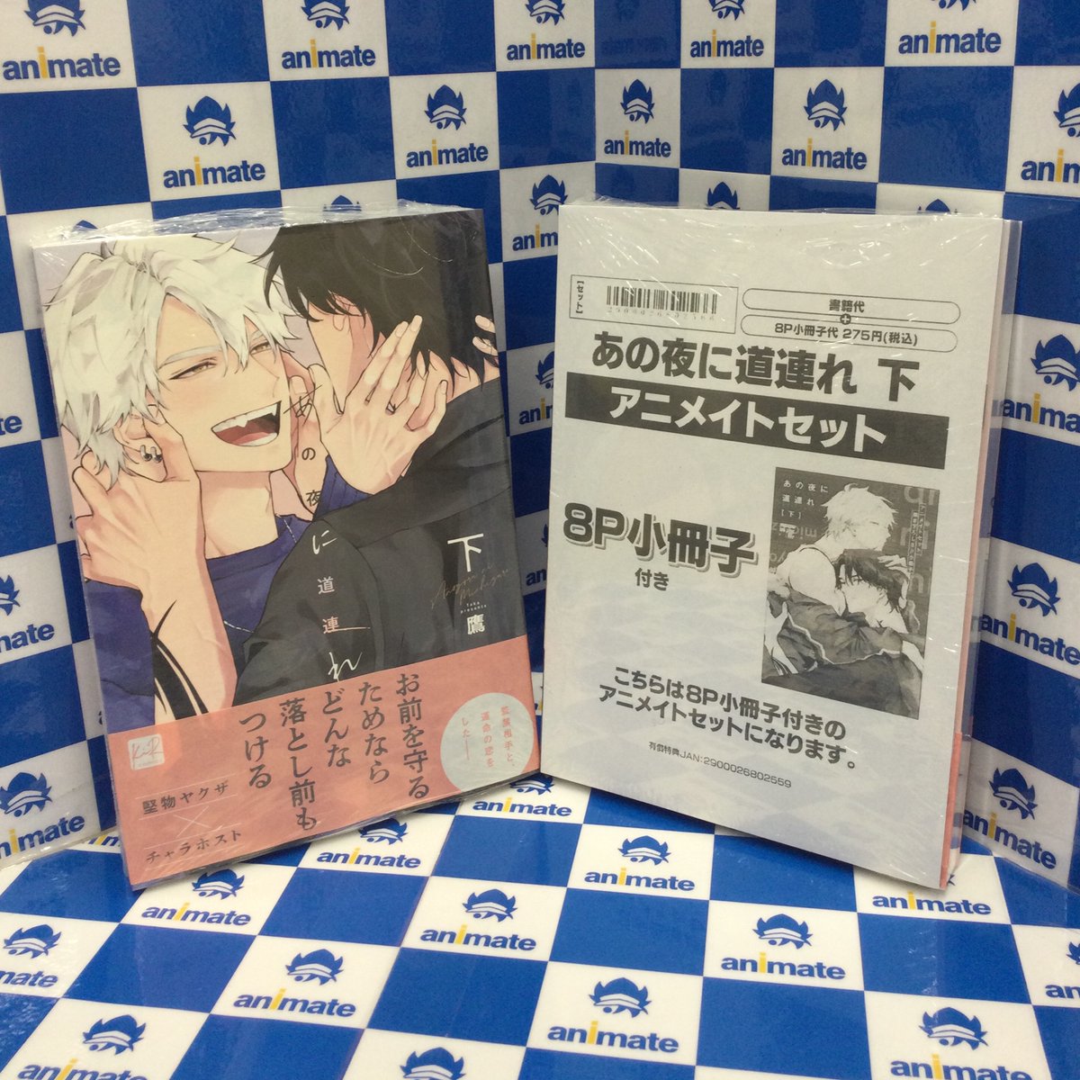 アニメイト限定4Pリーフレット・送料込 25時、赤坂で アニメイト 限定 8P 小冊子 と 4P リーフレット 2種