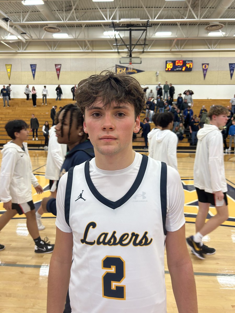 ny2lasports's tweet photo. #2 state ranked Kettle Moraine defeats #8 Fort Atkinson 60-47 in a heated contest of two really good teams.

Culver’s Players of the Game: 

Kettle Moraine:
Ben Bestor 19 points 

Fort Atkinson: 
Brennan Dempsey 18 points

AAU teammates for MTXE Premier. Roman Thompson with 18 points.