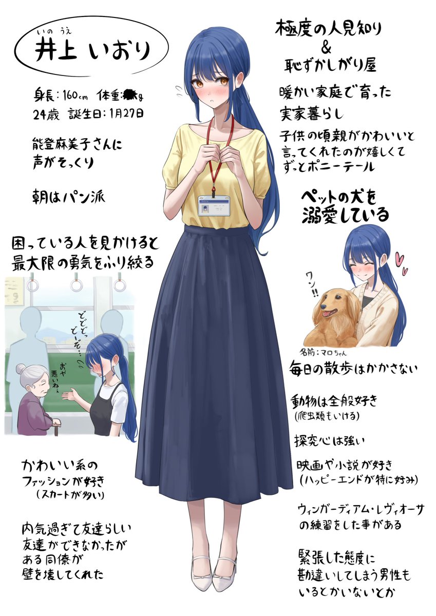 YukiMaru_aiu's tweet image. オリキャラ紹介まとめ