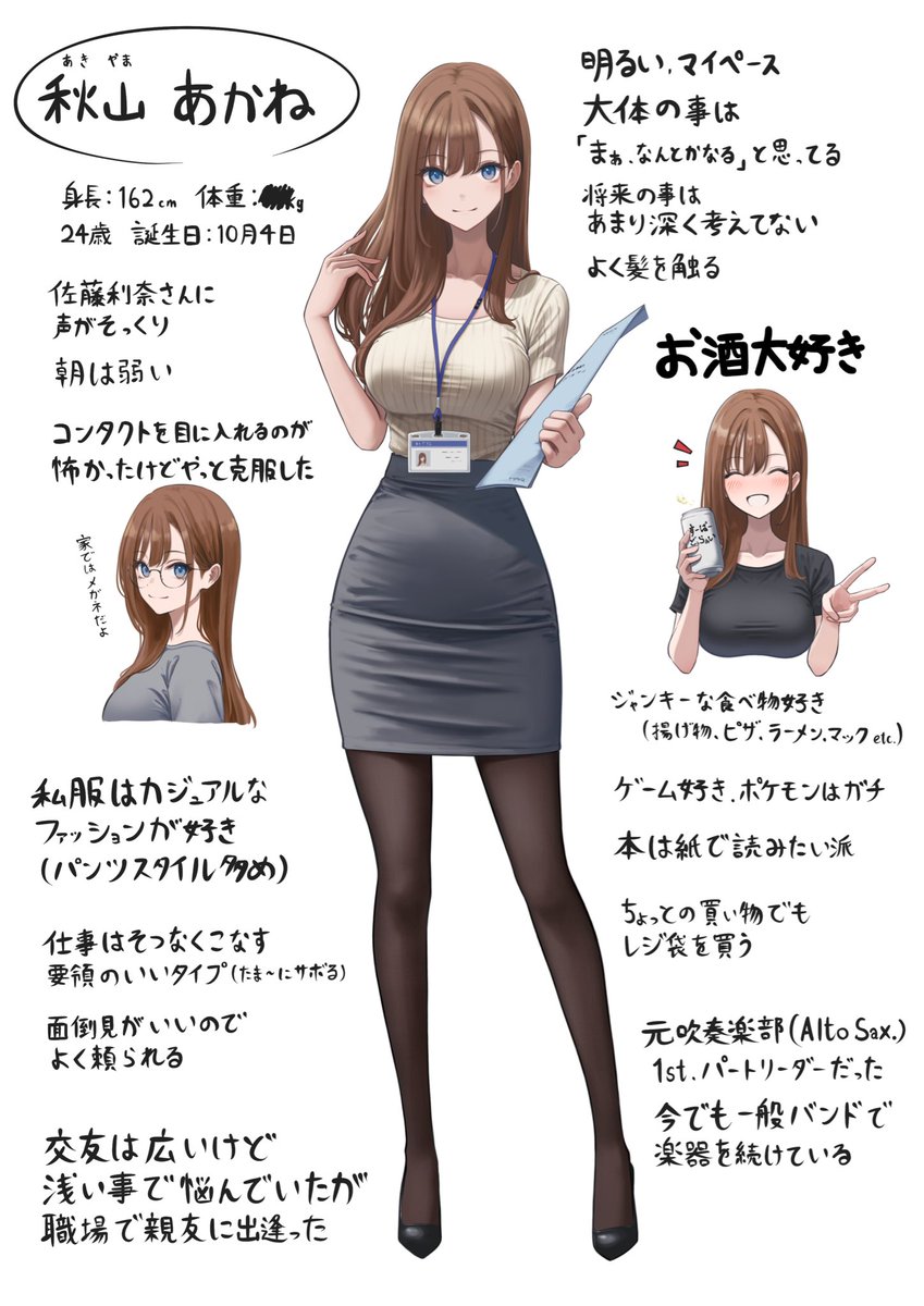 YukiMaru_aiu's tweet image. オリキャラ紹介まとめ