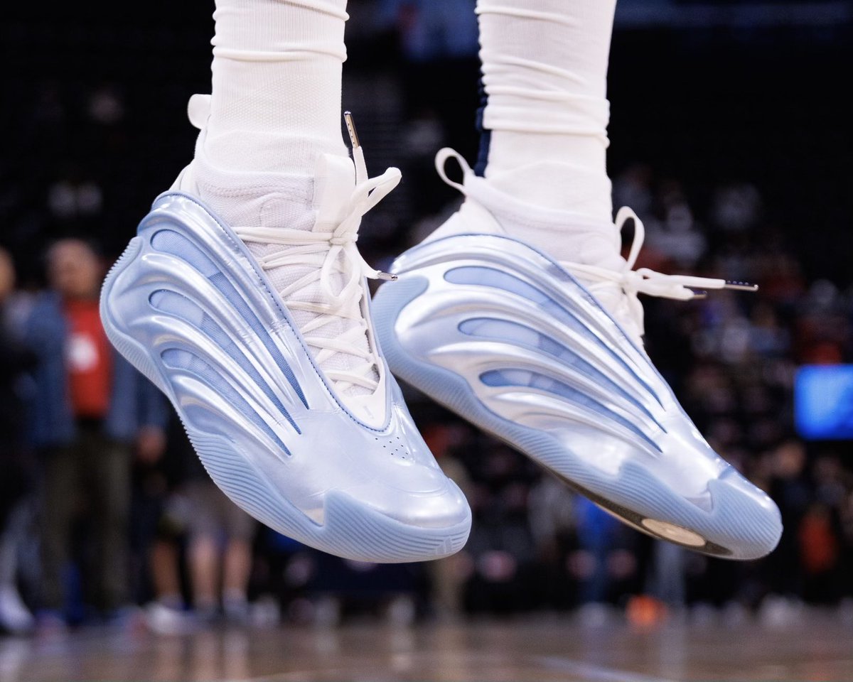 James Harden debuts the “Ice Metallic” adidas Harden Vol. 9 🥶❄️