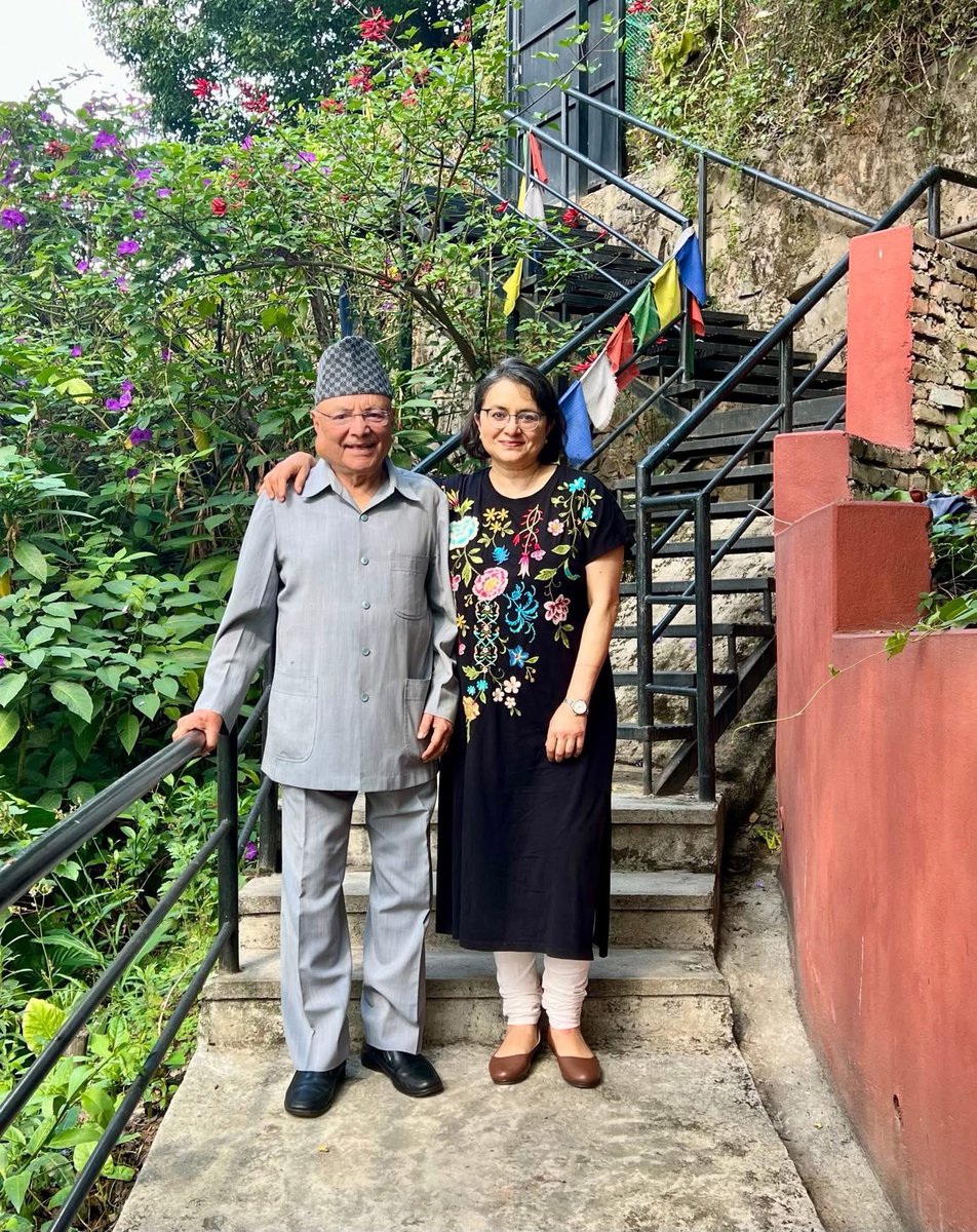 Manjushree Thapa tweet media