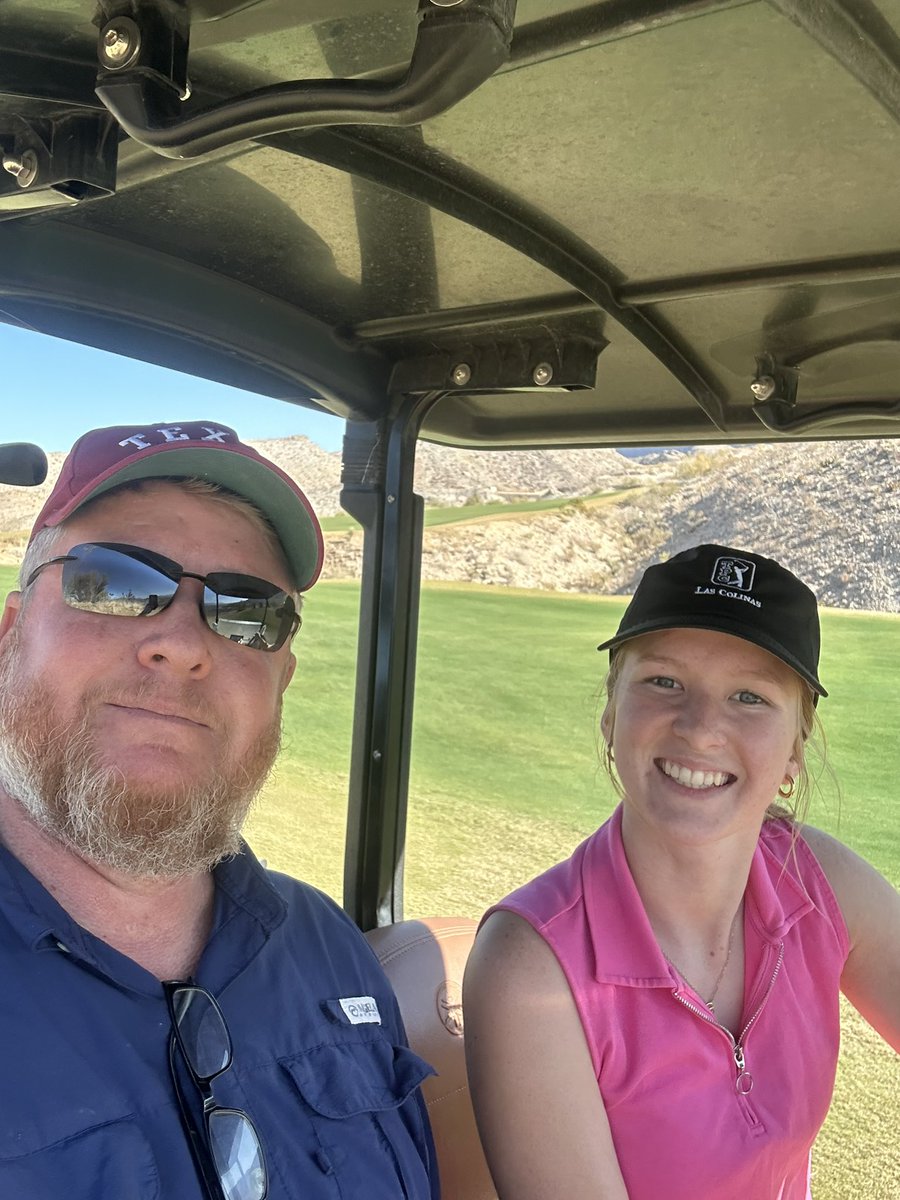cj109hill's tweet photo. A great day on the links with my awesome people and gorgeous views. Blackjacks Crossing in Lajitas, Texas never fails to impress. https://t.co/QU6pG94YAm