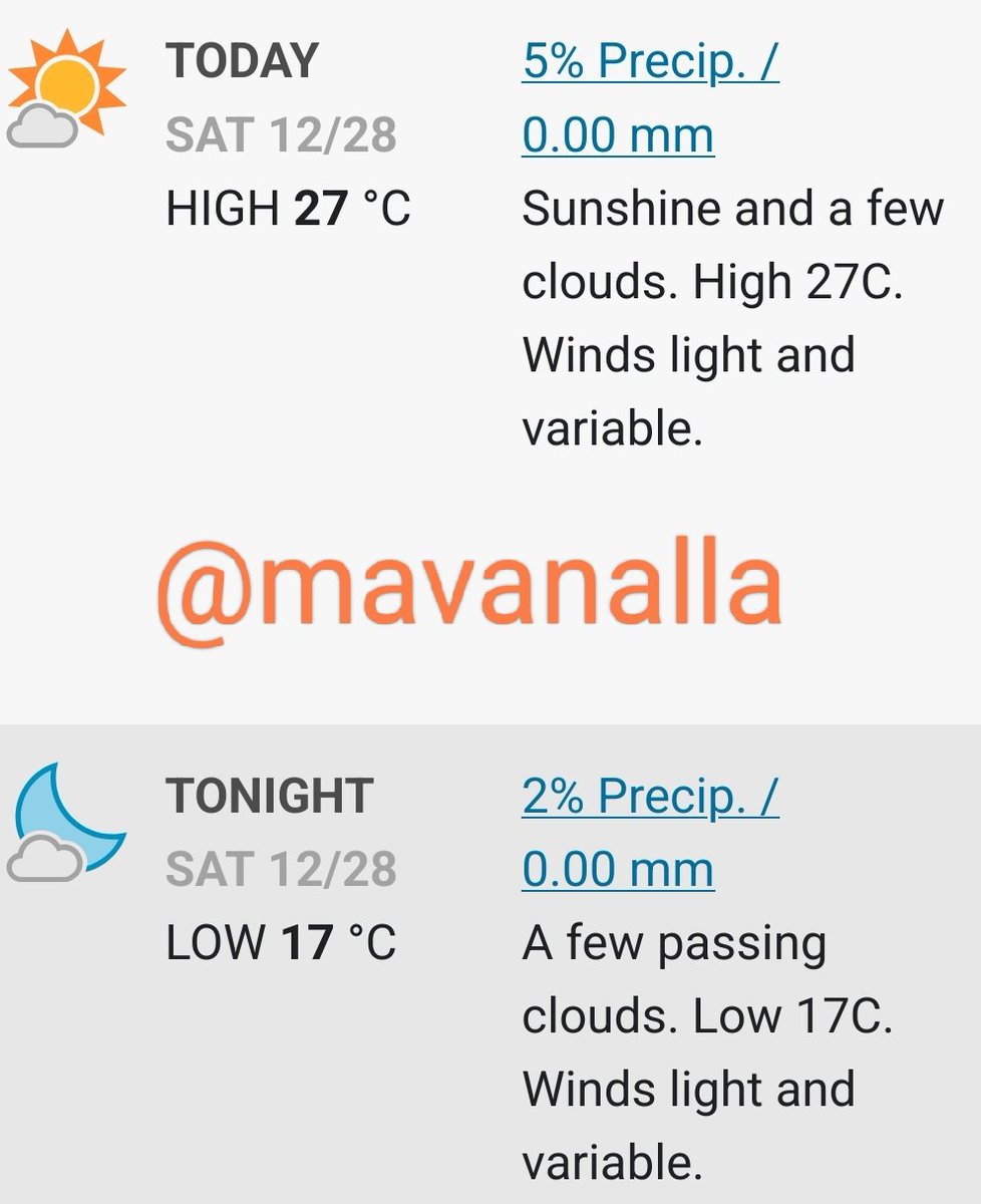 Mavanalla's tweet photo. It's a beautiful sunny day here in the jungle. The chance of rain is low, at 4%. Light ENE breeze, and temperatures set to reach 28°C later.
#mavanalla #weatherforecast #weatherstation #bresser #pwsIndia #masinagudi #nilgiris #tamilnaduweather #monsoon2024 https://t.co/zIy60ra5Bo