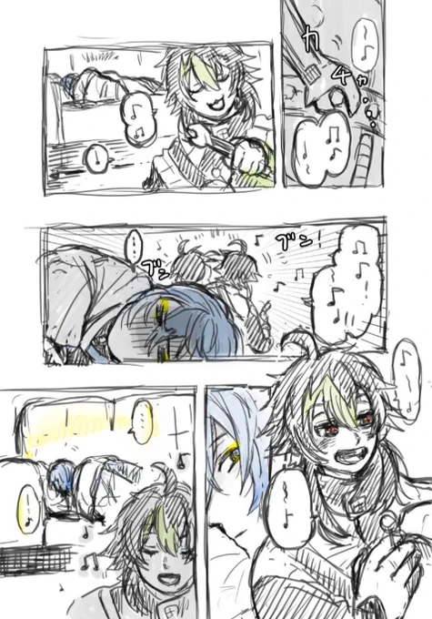 点検もノリノリで行いそうなメカニックと
こっそり口ずさむドン

#絵ライぞ伊波  #ドロウイング 