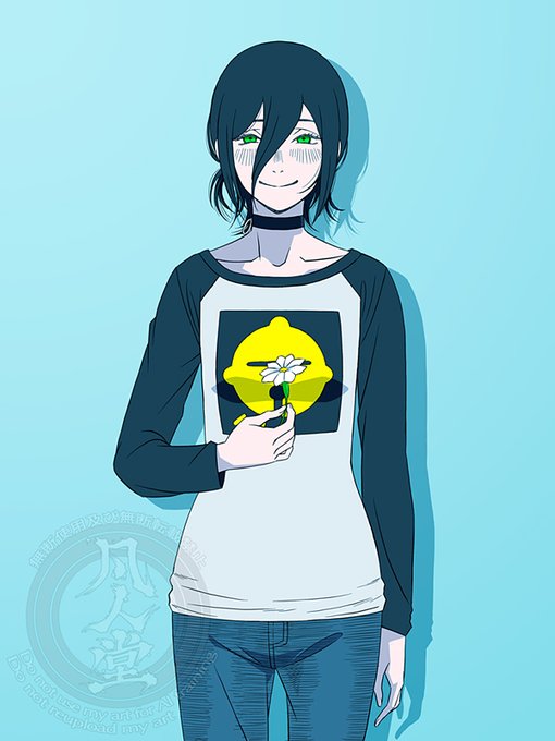 レゼ描いてみました。来年公開の映画楽しみです(*'▽`*) 