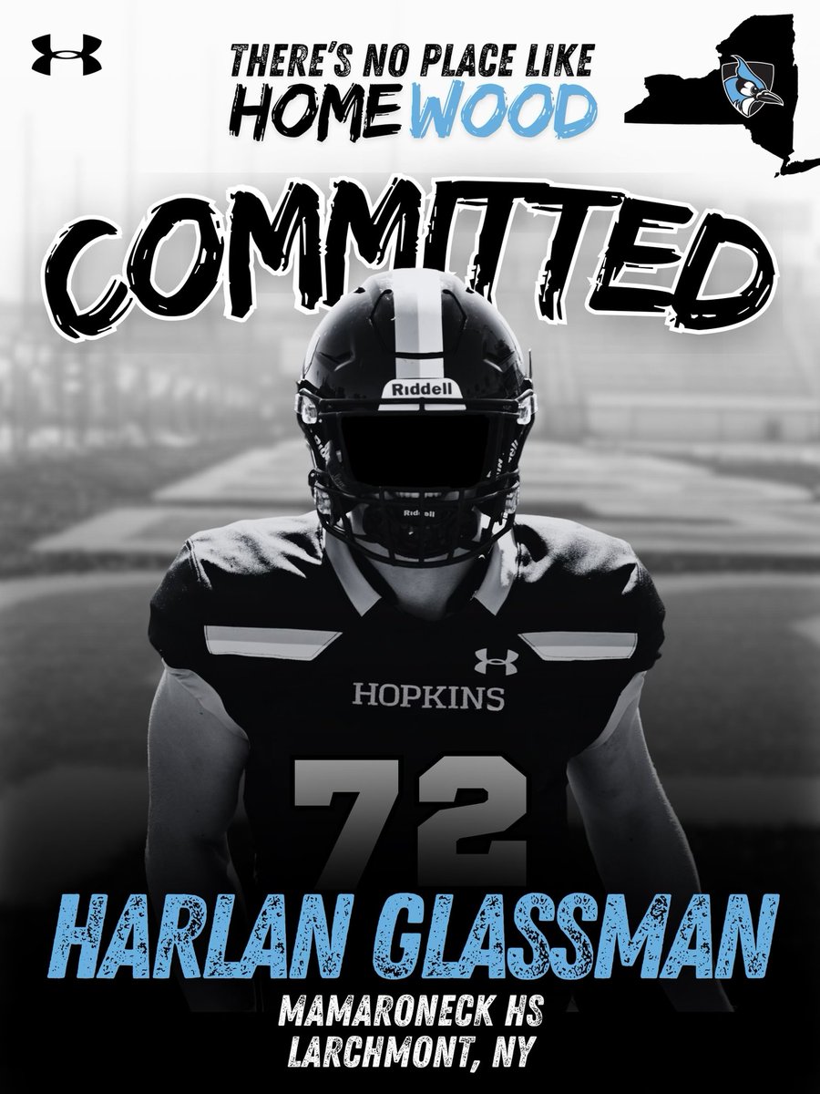 Harlan Glassman (@harlanglassman) on Twitter photo After a great phone call with <a href="/CoachCrevani/">Stephen Crevani</a> I’m excited to announce my commitment to play football at John’s Hopkins University!
<a href="/vitron5/">Anthony Vitti</a> <a href="/defWINchips/">David Smith</a> <a href="/Kmartins34/">Kev 🇨🇻🇺🇸</a> <a href="/MamkFootball/">Mamaroneck Football</a> After a great phone call with <a href="/CoachCrevani/">Stephen Crevani</a> I’m excited to announce my commitment to play football at John’s Hopkins University!
<a href="/vitron5/">Anthony Vitti</a> <a href="/defWINchips/">David Smith</a> <a href="/Kmartins34/">Kev 🇨🇻🇺🇸</a> <a href="/MamkFootball/">Mamaroneck Football</a>