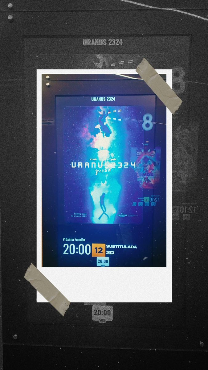 Bellaterrier's tweet photo. 1000/10 me encanto la pelicula
Se ve todo el amor que le pusieron a la actuación 

Recomendado ir al cine sola alguna vez en la vida 

#Uranus2324 
#FreenBecky https://t.co/ZaWlVkdTfW