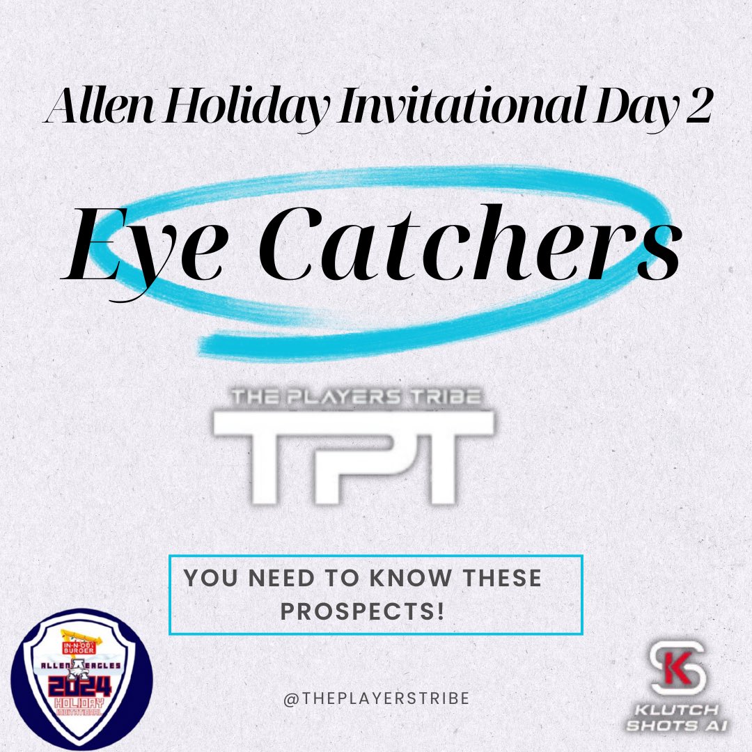 TPT Recruits (@theplayerstribe) on Twitter photo <a href="/AllenHolidayInv/">Allen Holiday Invitational</a> Day 2 ๐๏ธ Catchers
DJ Thomas
Quincy Baker
Justin Harper
Austin Goosby
Josh Weems
Trey Wright
Trey Edwards
Cohen Lacore
Austin Goosby
Khalil Walker
Antoine Shannon
Logan Gonzales
Josh Rice <a href="/AllenHolidayInv/">Allen Holiday Invitational</a> Day 2 ๐๏ธ Catchers
DJ Thomas
Quincy Baker
Justin Harper
Austin Goosby
Josh Weems
Trey Wright
Trey Edwards
Cohen Lacore
Austin Goosby
Khalil Walker
Antoine Shannon
Logan Gonzales
Josh Rice