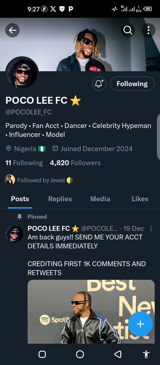 DavidKe34998941's tweet photo. @OfficialJoel4_ @POCOLEE_FC Done https://t.co/ZsLqodbpb4