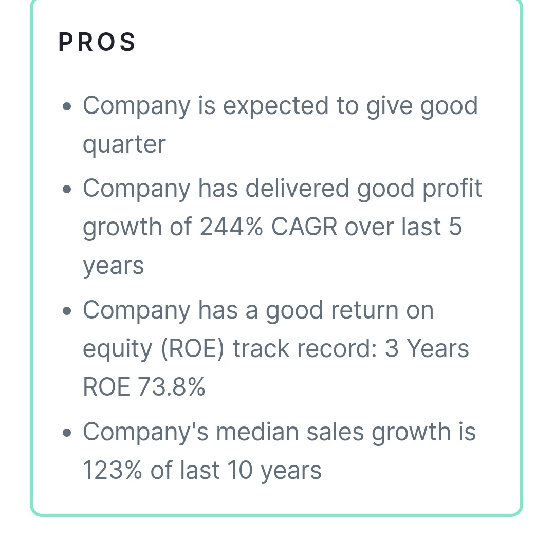 nirajtanna's tweet image. #big #oppertunity :
#technofunda #stock available at very big #demand #zone :
✓ 3 yr #sales #growth : 300 %
✓ 3 yr #profit #growth : 300 %
✓ #promoter #holding: 75% 

#like #repost #follow to get name 

#INDvsAUS #investment #trading #BREAKOUT #StockMarket 
#Weekendvibes