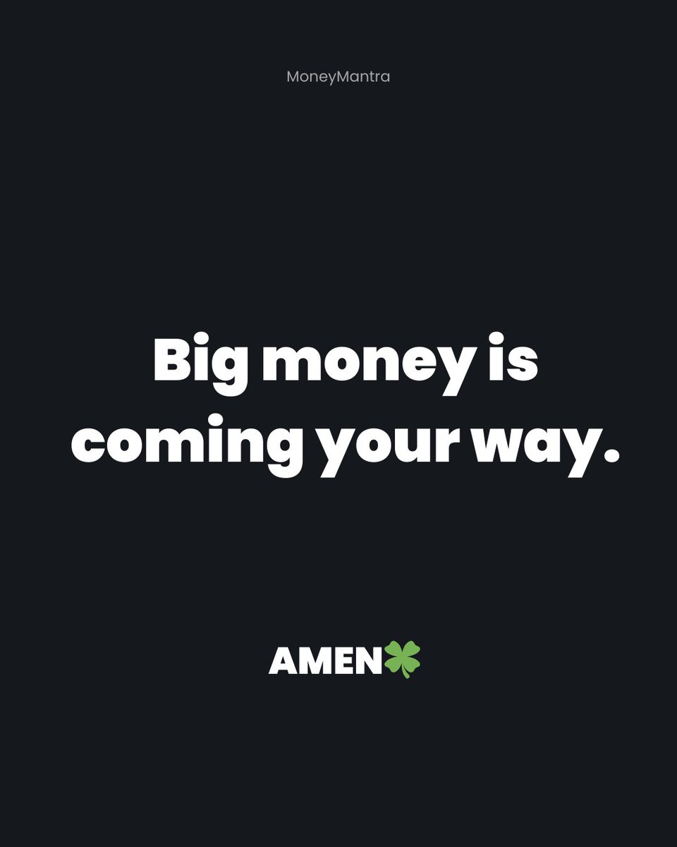 imoneymantra's tweet photo. Say 'AMEN'!!! https://t.co/c1l1wSqBd0