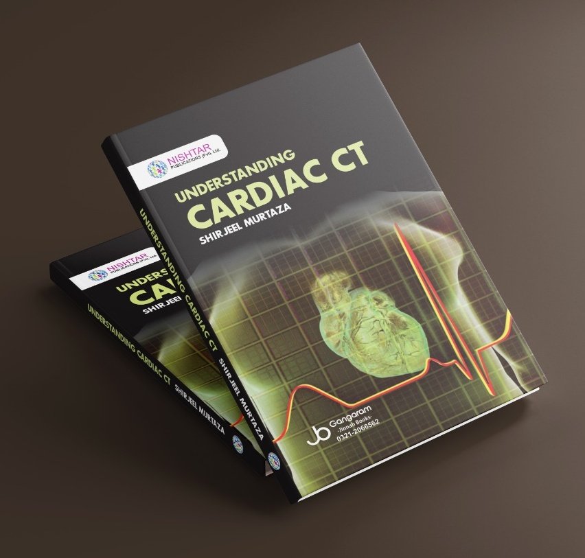 My book on cardiac CT is out. It covers all basic cardiac CT requirements. Best for students, residents, interventional cardiologist, radiologists.
Available at Gangaram Jinnah books for home delivery all over Pakistan just order at 03212066562
