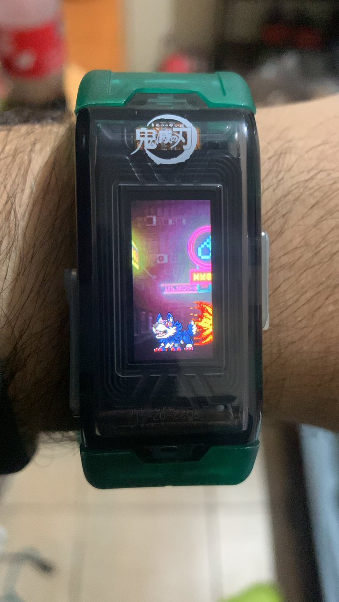 jose_140801's tweet image. Se volvió a las andadas 
#Digimon #VBBE #VITALBRACELET