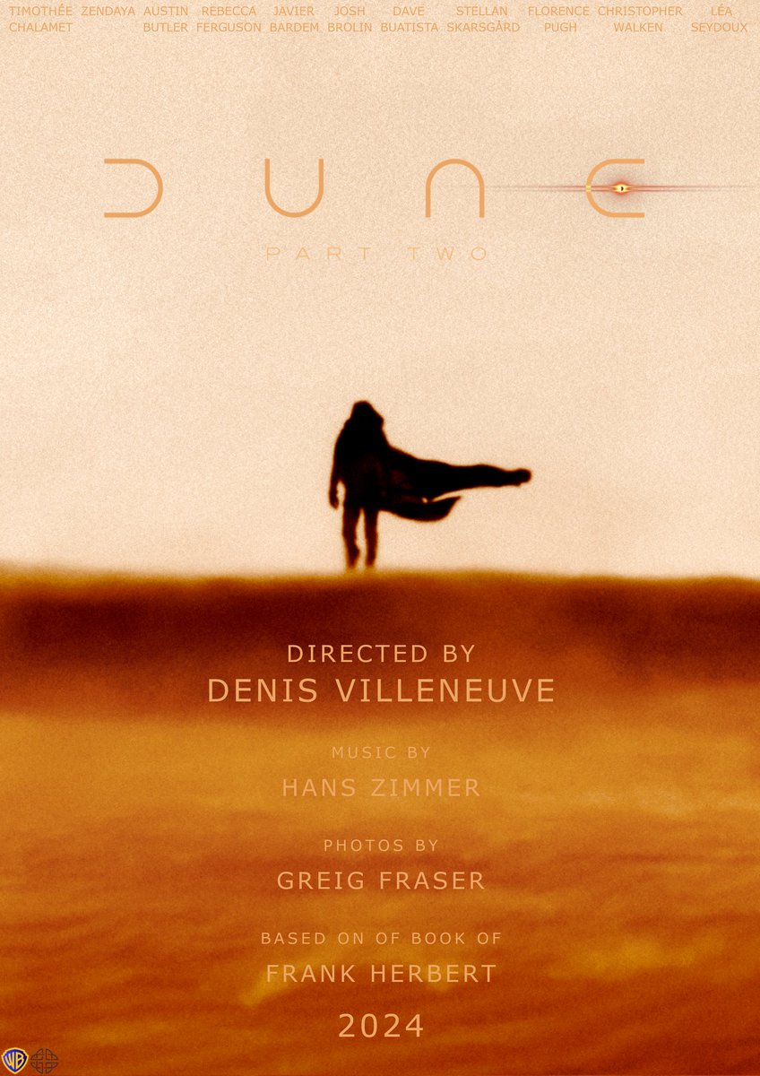 AmoteurPosters's tweet photo. #DunePartTwo #Dune #FanPoster https://t.co/ahKIEMXcD6