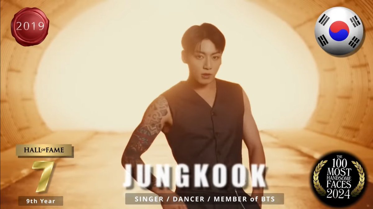 btschartsxdaily's tweet photo. [NEWS] #Jungkook was chosen in the Top 10 of the Most Handsome Man of 2024 at #7 by TC Candler! 👑 

— Jungkook was chosen as the most handsome man in 2019!
CONGRATULATIONS JUNGKOOK https://t.co/z6HadF2wyd